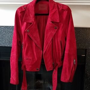 Suede Blank Nyc moto jacket